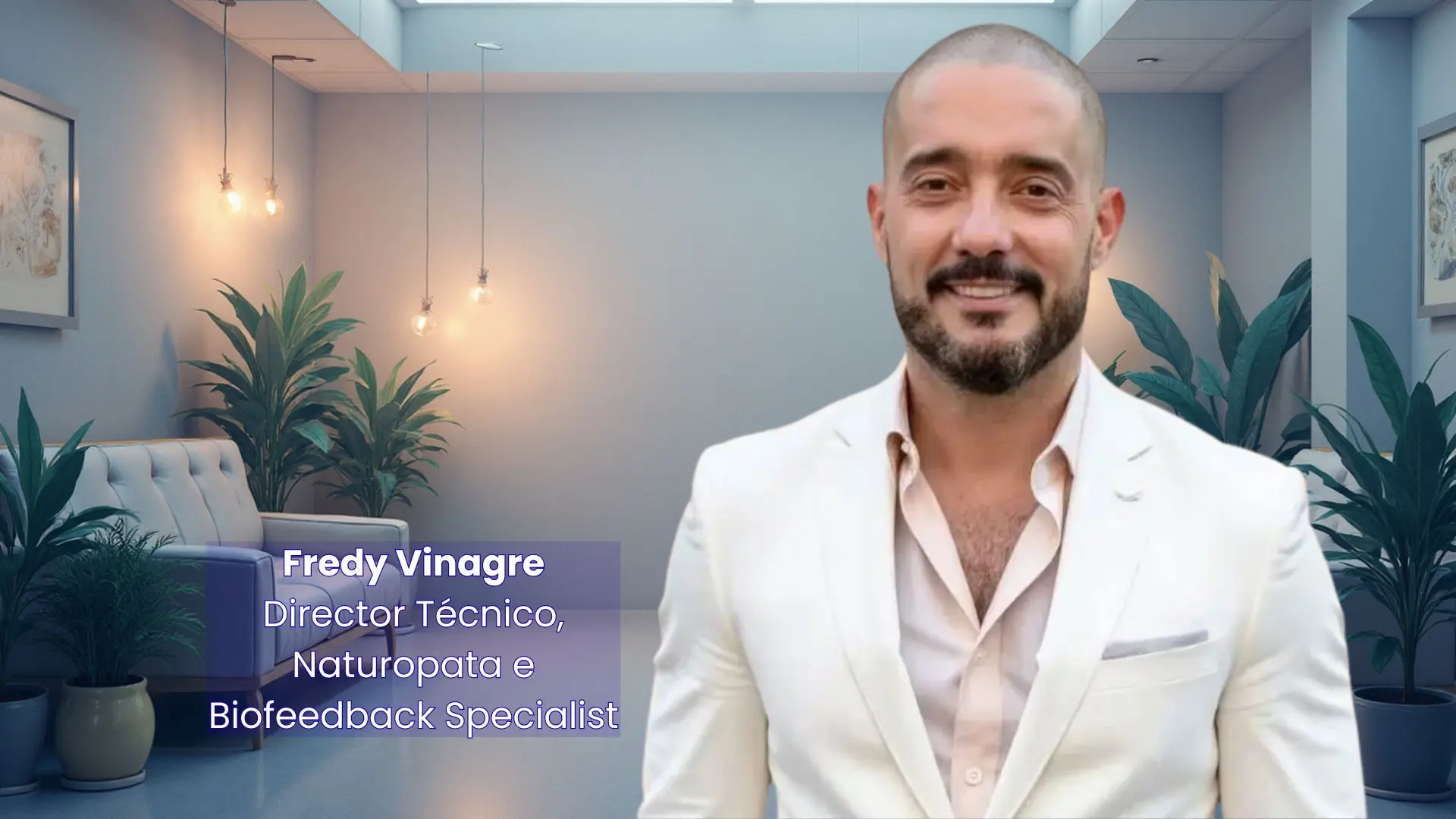 Fredy Vinagre — Director Técnico, Naturopata e Biofeedback Specialist
